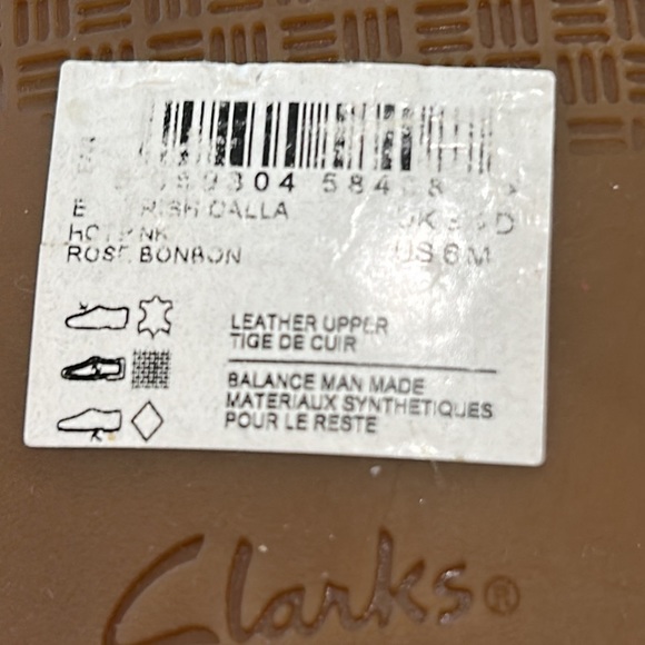 Clarks Ultimate Comfort Collection “Trish Calla” Pink Suede Loafers Safe… - Picture 12 of 13